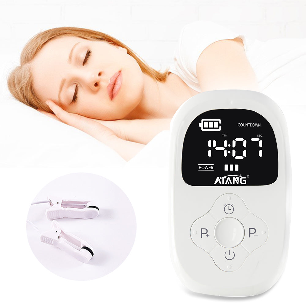 Natural Sleep Aids CES Electrode Stimulation For Insomnia In Elderly And Symptoms of Anxiety