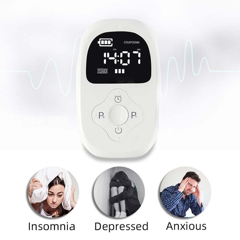 Natural Sleep Aids CES Electrode Stimulation For Insomnia In Elderly And Symptoms of Anxiety